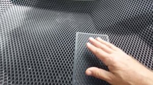 LADA GRANTA FL Клеим подпятник на 3D EVA ЭВА коврик