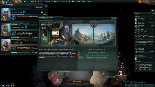 Stellaris- Space Dwarves- Ep-08 It's Getting Crowded (For Dwarves)!