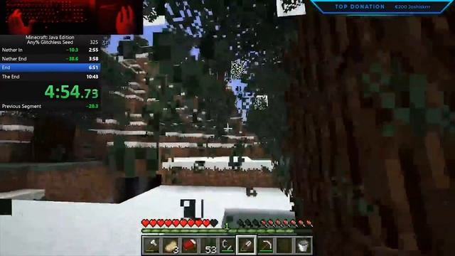 Deutscher Minecraft Speedrun REKORD (9:13.99) - mit HANDCAM смотреть онлайн