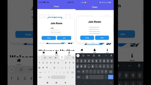 My Chat App Project Demonstration | React Native | MERN Stack | Socket.io смотреть онлайн