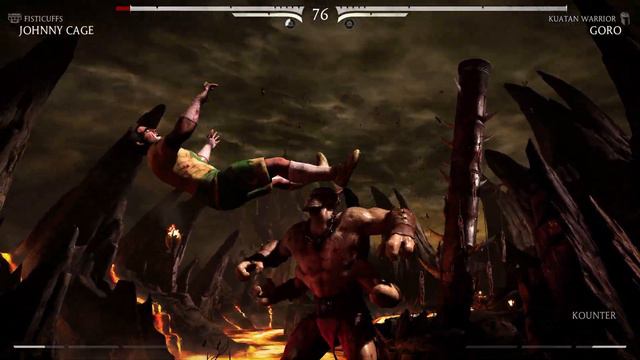 JOHNNY CAGE vs GORO - Mortal Kombat XL FIGHT - MK 4K Gameplay смотреть онлайн