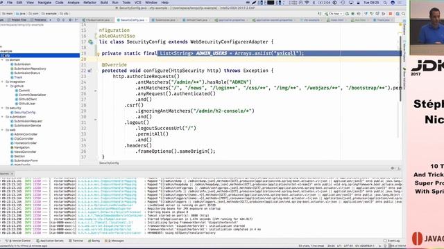 JDK IO 2017 - Stéphane Nicoll - 10 Tips And Tricks To Get Super Productive With Spring Boot смотреть онлайн