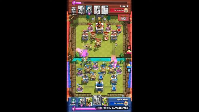 МЕГА спам в clash royale?! смотреть онлайн