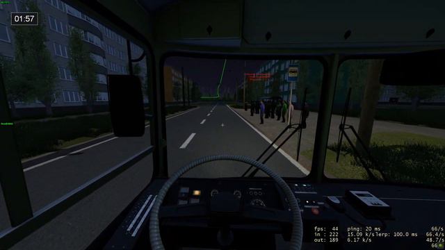 Обкатка на ЗиУ-682г 016(017)!/8 маршрут в Gmod! смотреть онлайн