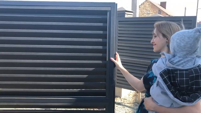 Паркан жалюзі. Ворота у Дрогобичі! Будівництво парканів «під ключ» смотреть онлайн