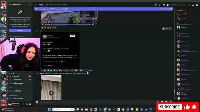 DemiSux Friendzones Adin Ross... смотреть онлайн