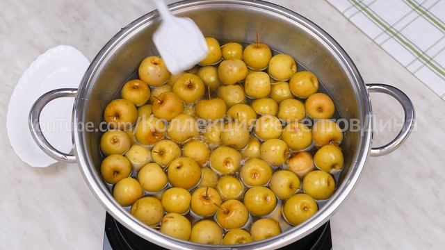 ??Варенье из ранеток! Янтарное варенье из райских яблок целиком с хвостиком. Варенье из китайки! смотреть онлайн