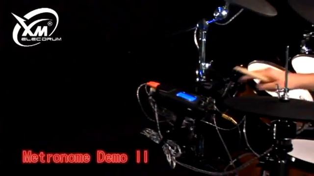 【XM eDrum】Classy Series C-PLUS-9SR eDrum kit: Demonstrating Metronome Functionality смотреть онлайн