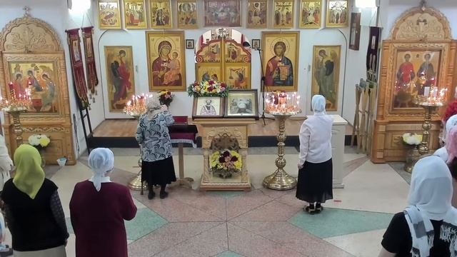 Богослужение в Храме свв целителей Косьмы и Дамиана г. Екатеринбург. смотреть онлайн