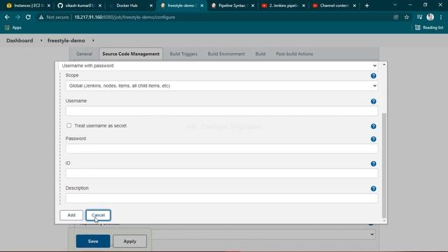 Jenkins for Beginners to Adv | How To Create Freestyle Job and Clone From GIT Repository in Jenkins смотреть онлайн