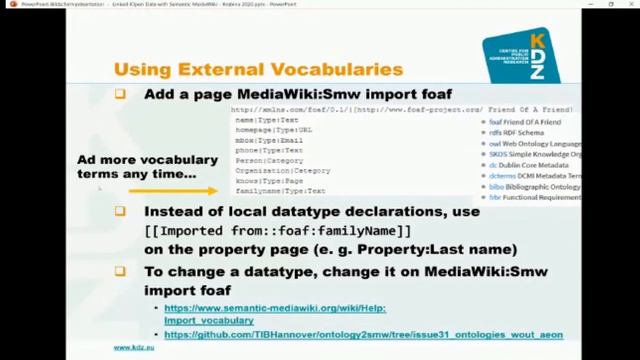 SMWCon 2020/Tutorial "Linked (Open) Data with Semantic MediaWiki" by Bernhard Krabina смотреть онлайн