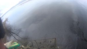 Самый необычный способ ловли раков,ловля раков на волокушу.