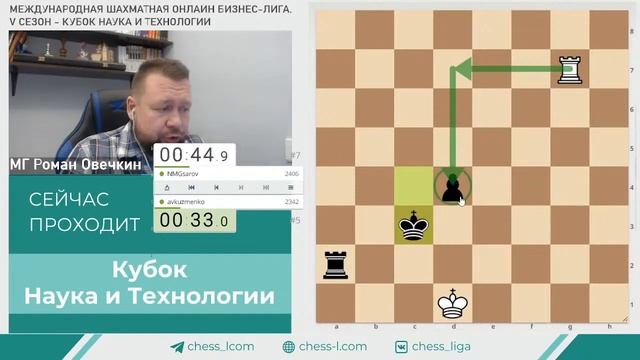 [RU] МЕЖДУНАРОДНАЯ ШАХМАТНАЯ ОНЛАЙН БИЗНЕС-ЛИГА. V СЕЗОН - КУБОК НАУКА И ТЕХНОЛОГИИ. lichess.org смотреть онлайн