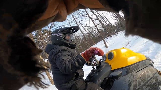 Ski-Doo Tundra's off trail riding смотреть онлайн