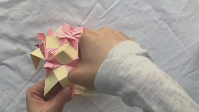 [FULL ASSEMBLY] DIY Origami Kusudama Ball | Estrella Flor by Erny смотреть онлайн