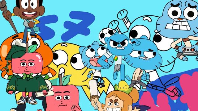cartoon network season 7 - gumball, graic & Apple & onion - marathon klo 6.09 смотреть онлайн