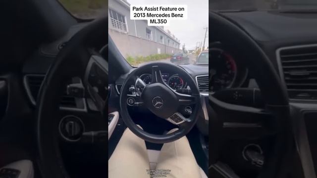 Park Assist Feature on 2013 Mercedes Benz ML350 [Designo Edition] смотреть онлайн