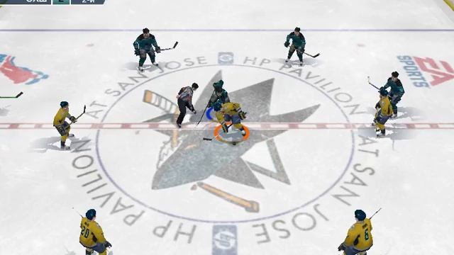 NHL09 играем по сети # 3 смотреть онлайн