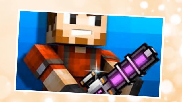 Новогодняя тема Pixel Gun 3D смотреть онлайн