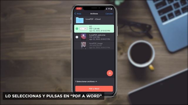Como Convertir PDF a WORD en iPhone ✅ смотреть онлайн