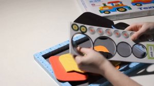 Магнитная мозаика "Техника", компания "Десятое королевство"