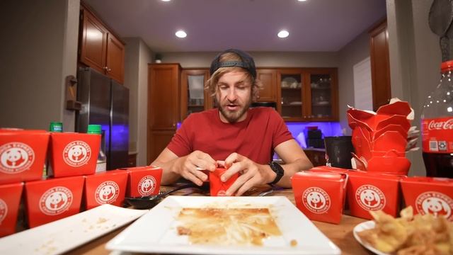 Eating EVERY Item On The Panda Express Menu! смотреть онлайн