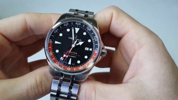 Certina DS Action GMT Powermatic 80. Обзор\Review