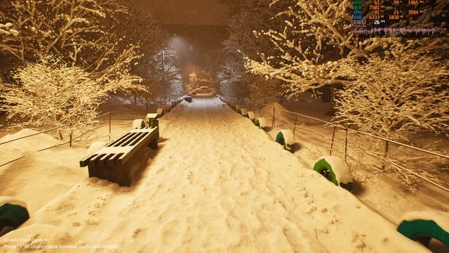 ПРОГУЛКА ЗИМОЙ | УЛЬТРАРЕАЛИСТИЧНАЯ ДЕМОНСТРАЦИЯ НА UNREAL ENGINE 5.1 RTX 3060 12gb смотреть онлайн