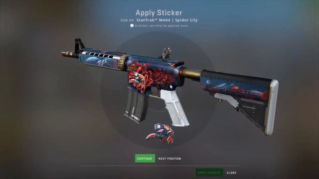 Creative M4A4 Spider Lily Craft ($10) смотреть онлайн