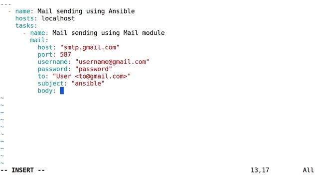 Ansible Playbook: How To Send Email Using Ansible Playbook Yaml