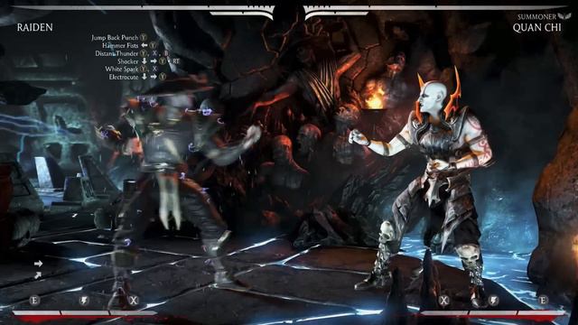 Mortal Kombat X - Raiden: 45% Combo Tutorial - Every Variation! смотреть онлайн