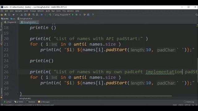 string pad left in kotlin смотреть онлайн