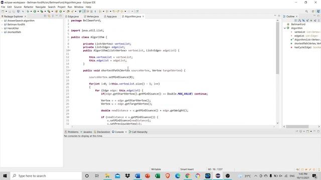 Bellman Ford’s algorithm смотреть онлайн