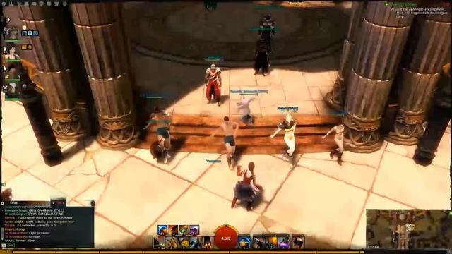 Guild Wars 2 - Divinity's Reach Synchronized Dance Attack Part 2 смотреть онлайн