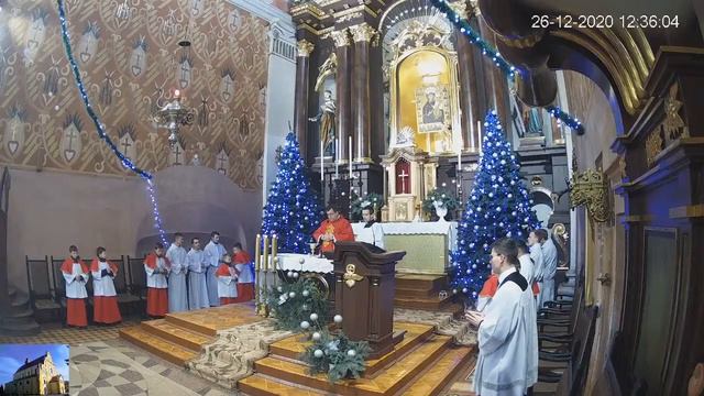 26. 12. 2020 - Свято Святого Стефана Першомученика - 11.00 Свята Меса смотреть онлайн