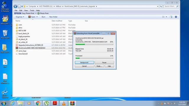 How To Download Firmware Of Xerox 5945/5955 ( Software Upgrade Using USB)