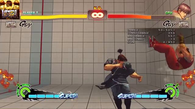 Ultra Street Fighter 4 Guy Combo Video смотреть онлайн
