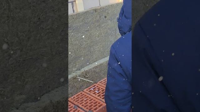 строим дом из кирпича зимой, раствор при минусовой температуре