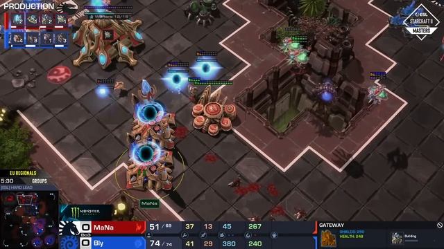 ESL SC2 Masters: Winter 2023 Regionals Day 1 - Swiss Round 1 смотреть онлайн
