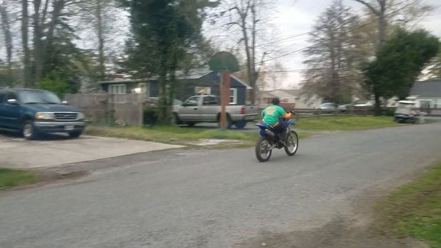 Yamaha TTR-250 Launch