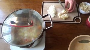 Овощной суп без мяса.Диетический Рецепт простой и быстрый.