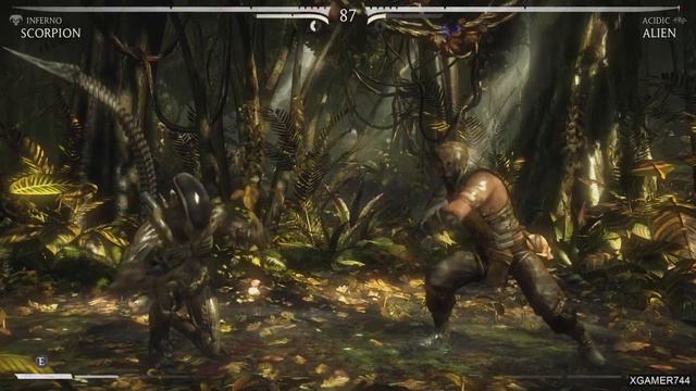 Mortal Kombat X - Scorpion Vs. Alien (VERY HARD) смотреть онлайн