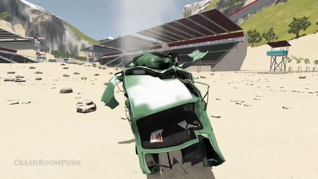 Epic High Speed Jumps #75 – BeamNG Drive | CrashBoomPunk смотреть онлайн