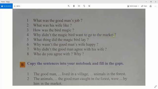 English Grade 4 | Chapter 8 | Unit 3 - The Magic Bird смотреть онлайн