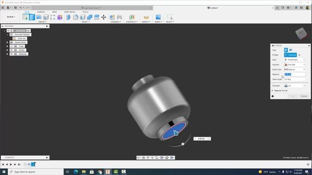 Designing the Lego Man Head with Fusion 360 смотреть онлайн