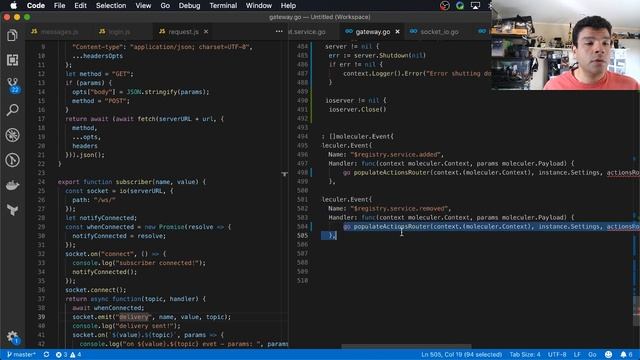 Live Coding - Moleculer Go - WhatsApp Chat App Example - #Golang #microservices смотреть онлайн