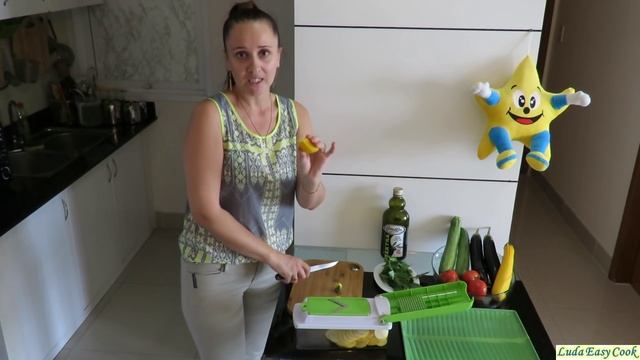 #Рататуй – овощное рагу, тушеные овощи, вегетарианское блюдо французской кухни [LudaEasyCook] смотреть онлайн