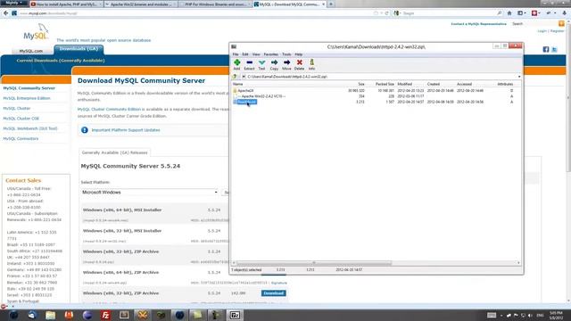 How to install Apache, PHP and MySQL - Update смотреть онлайн