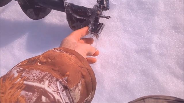 Ледобур из триммера своими руками.1 смотреть онлайн