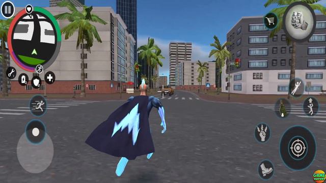 Energy Joe Superhero Golden Airplane In The City Gangster Android Game смотреть онлайн